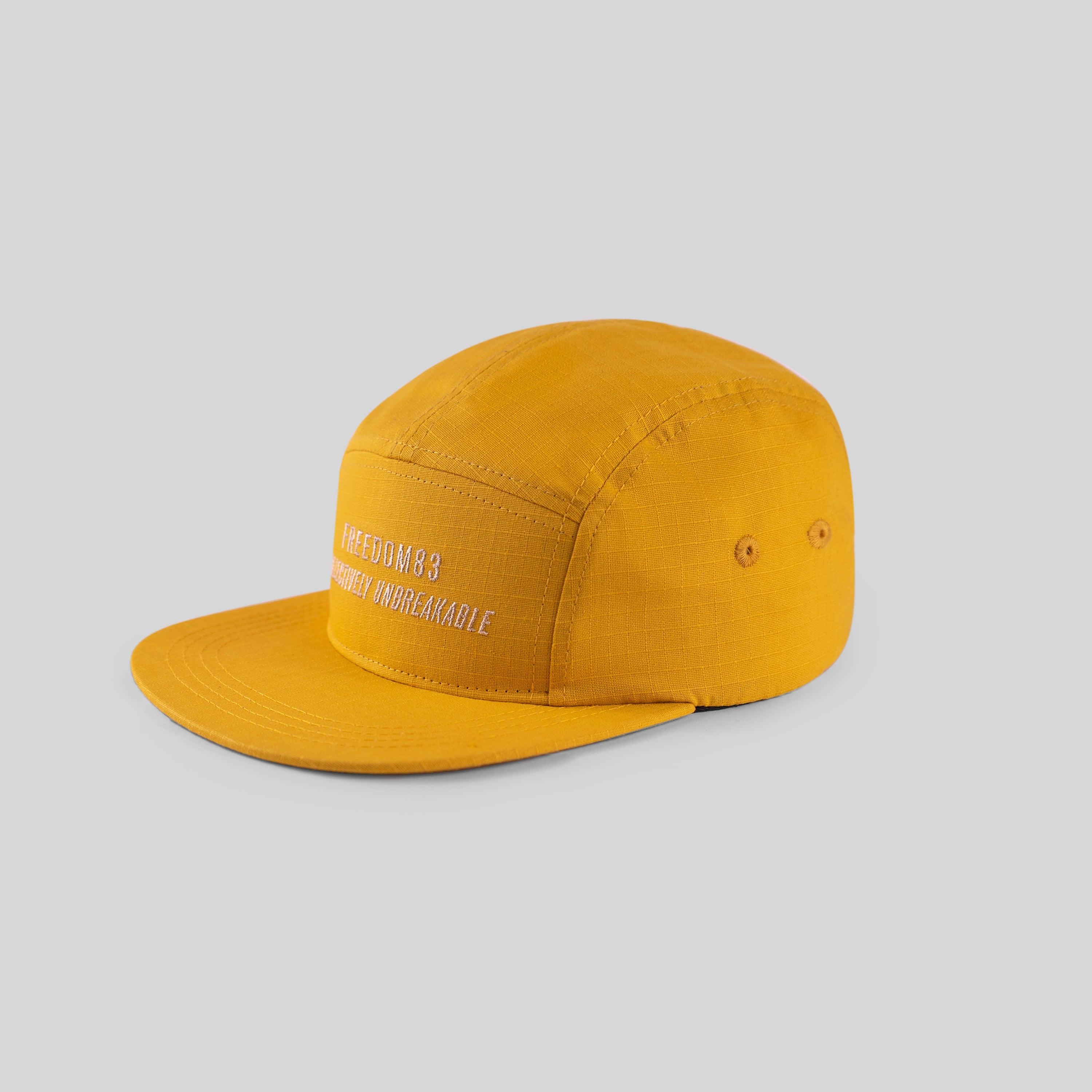 5 PANEL CAP - Yellow
