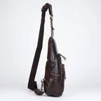 Greenwood Leather Crossbody Chest Bag
