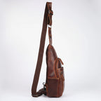 Greenwood Leather Crossbody Chest Bag