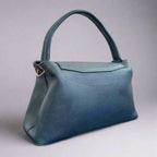 Elegant Sheep Leather Flap Handle Bag