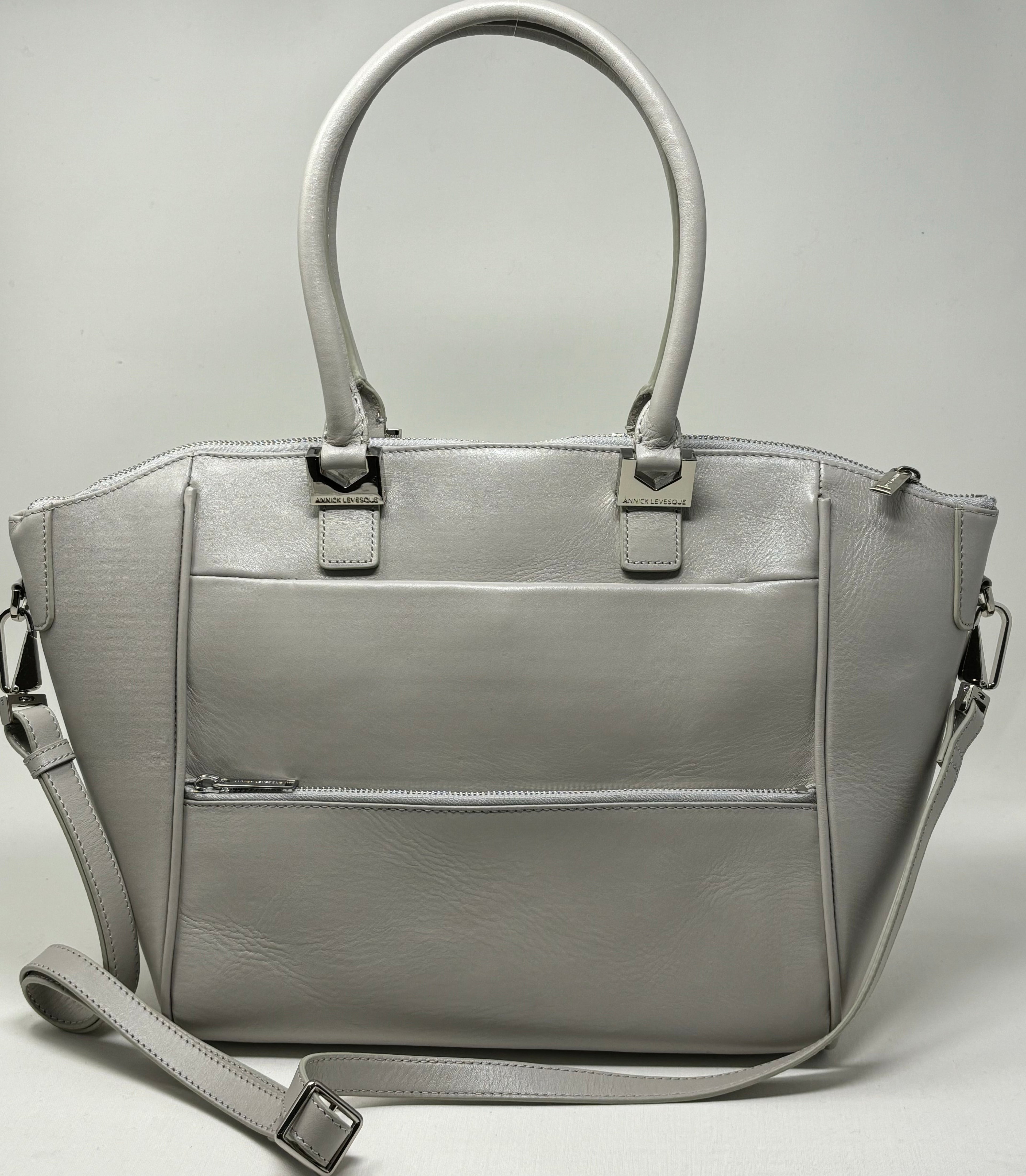 Sac à Main en Cuir Perlé | Mona Moyen