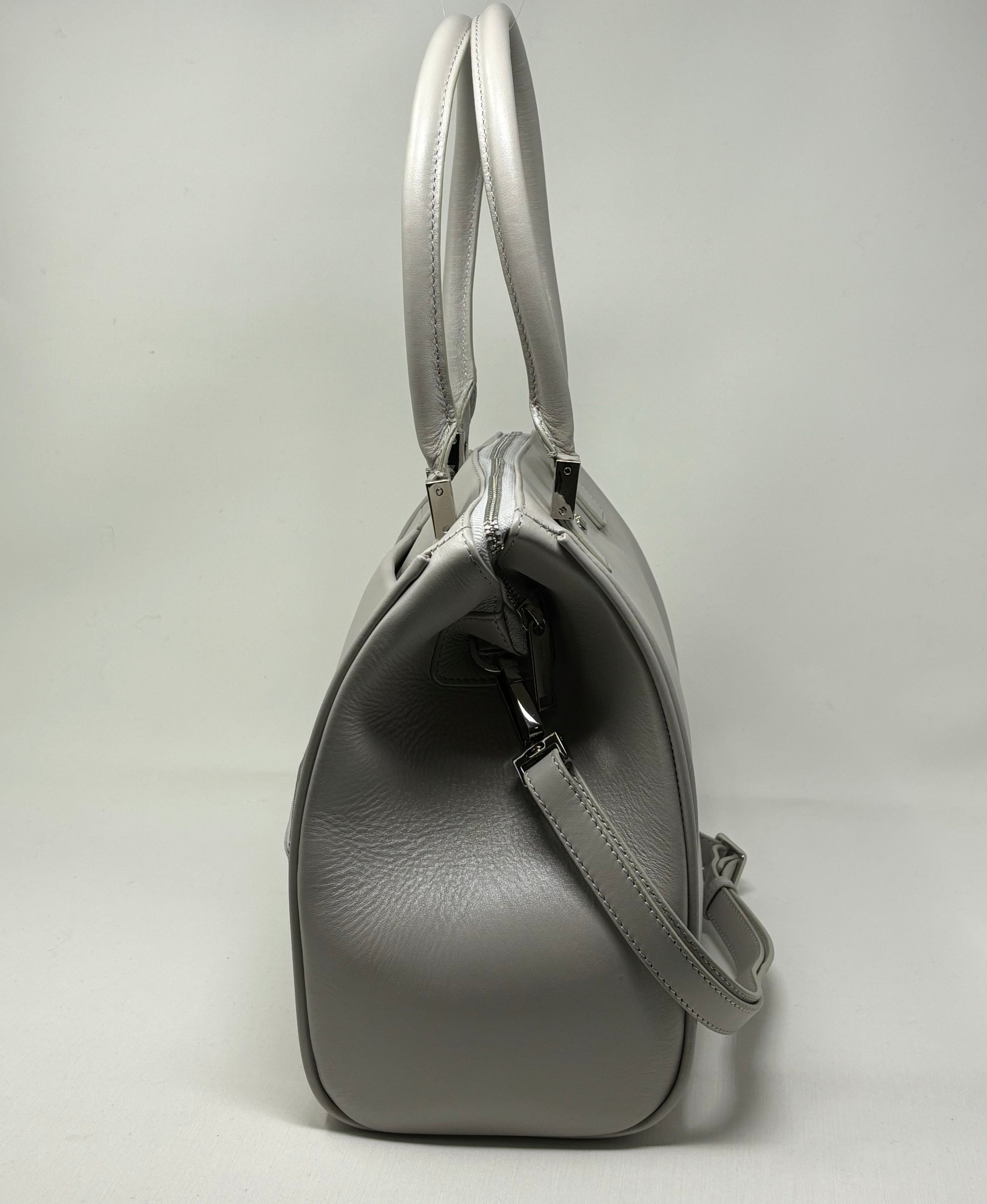 Sac à Main en Cuir Perlé | Mona Moyen
