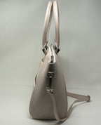 Sac à Main en Cuir rose blush | Mona Moyen