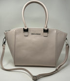 Sac à Main en Cuir rose blush | Mona Moyen
