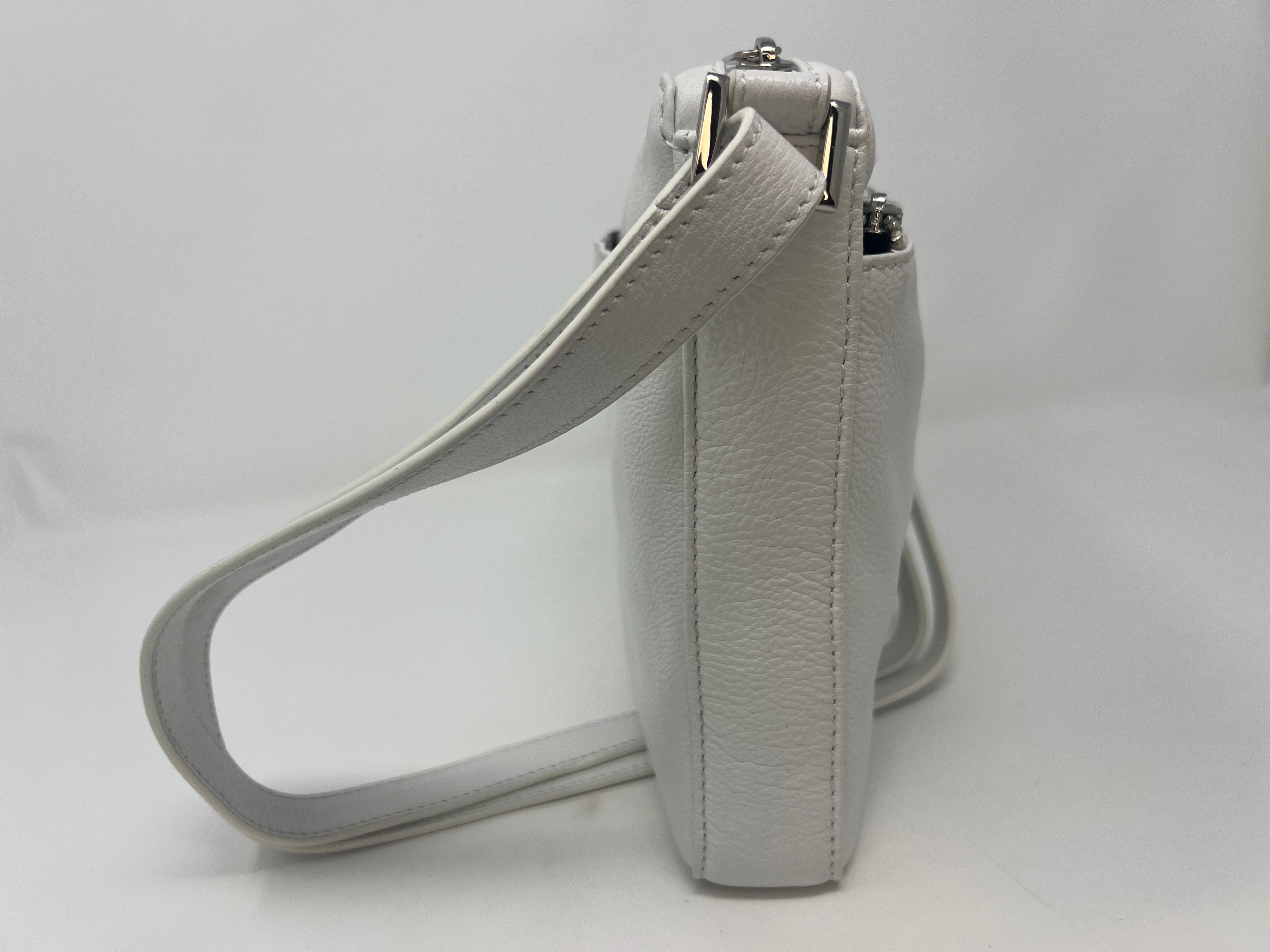 Sac à bandoulière blanc | Gisele petit