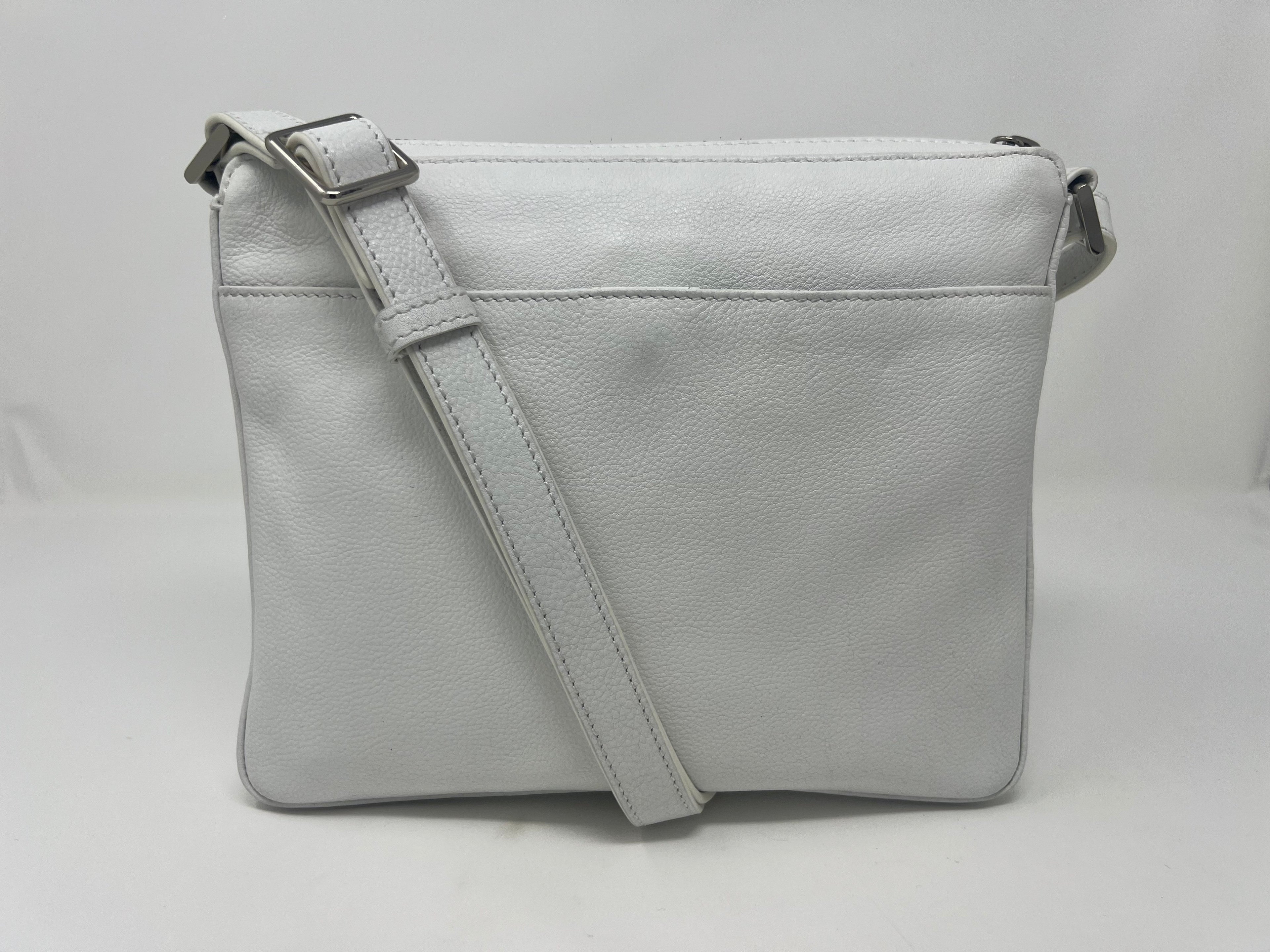 Sac à bandoulière blanc | Gisele petit