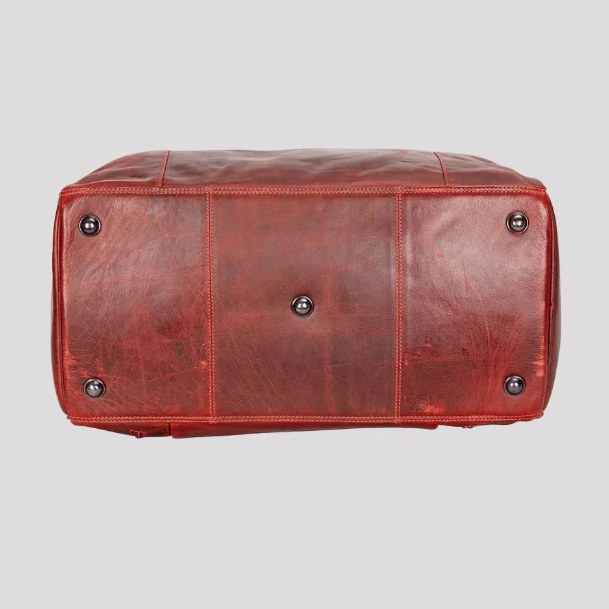 Greenwood Leather Regina Large Travel Duffle Bag