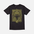 Ganesh T-shirt Black -  Metallic Gold