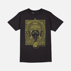 Ganesh T-shirt Black -  Metallic Gold