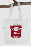 Vintage Ganong Tin Tote Bag