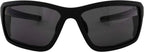 Global Vision Kinetic Adjustable Padded Motorcycle Sunglasses. Safety Rated Soft-Touch Riding Glasses