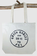 Green Gables Vintage Postmark Tote Bag