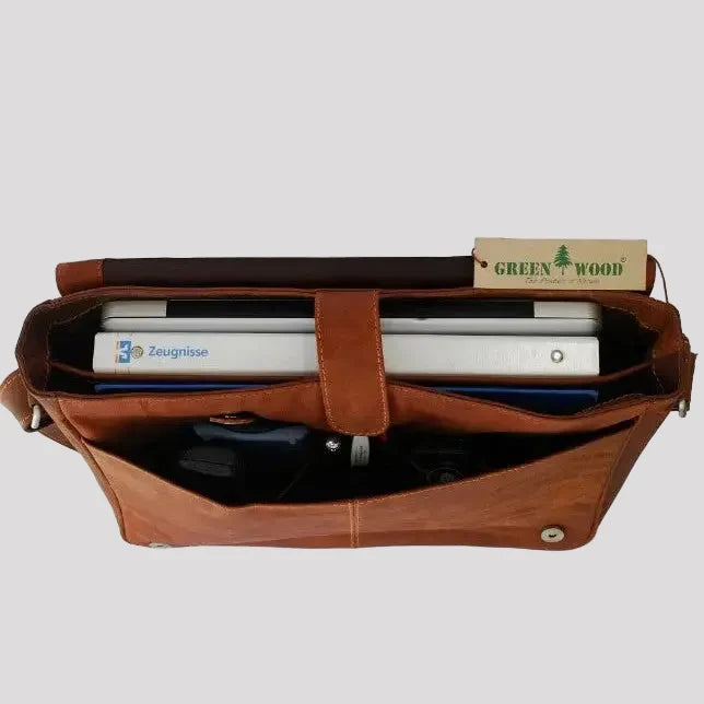 Greenwood Leather Laptop Bag