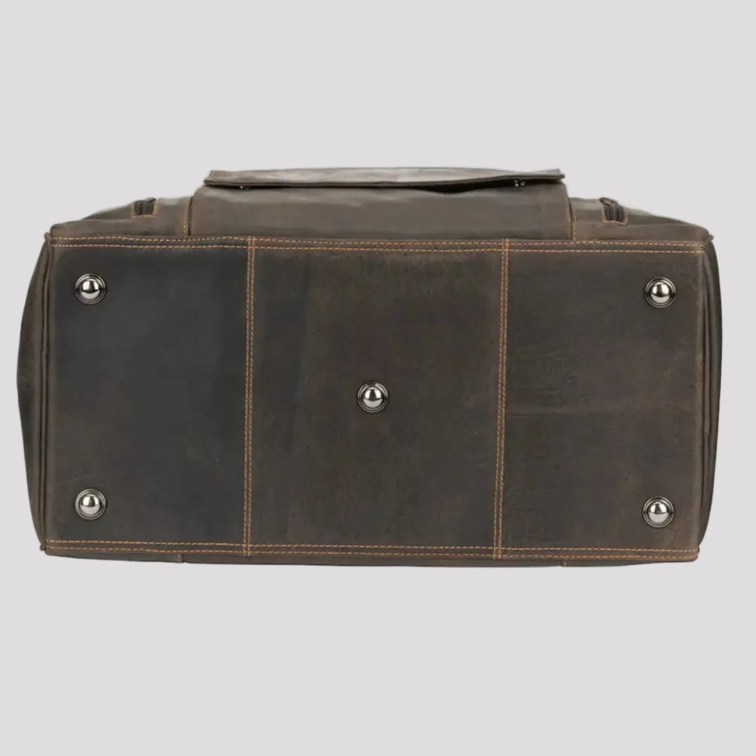 Greenwood Leather Regina Large Travel Duffle Bag
