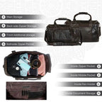 Greenwood Leather Regina Large Travel Duffle Bag