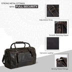 Greenwood Leather Regina Large Travel Duffle Bag