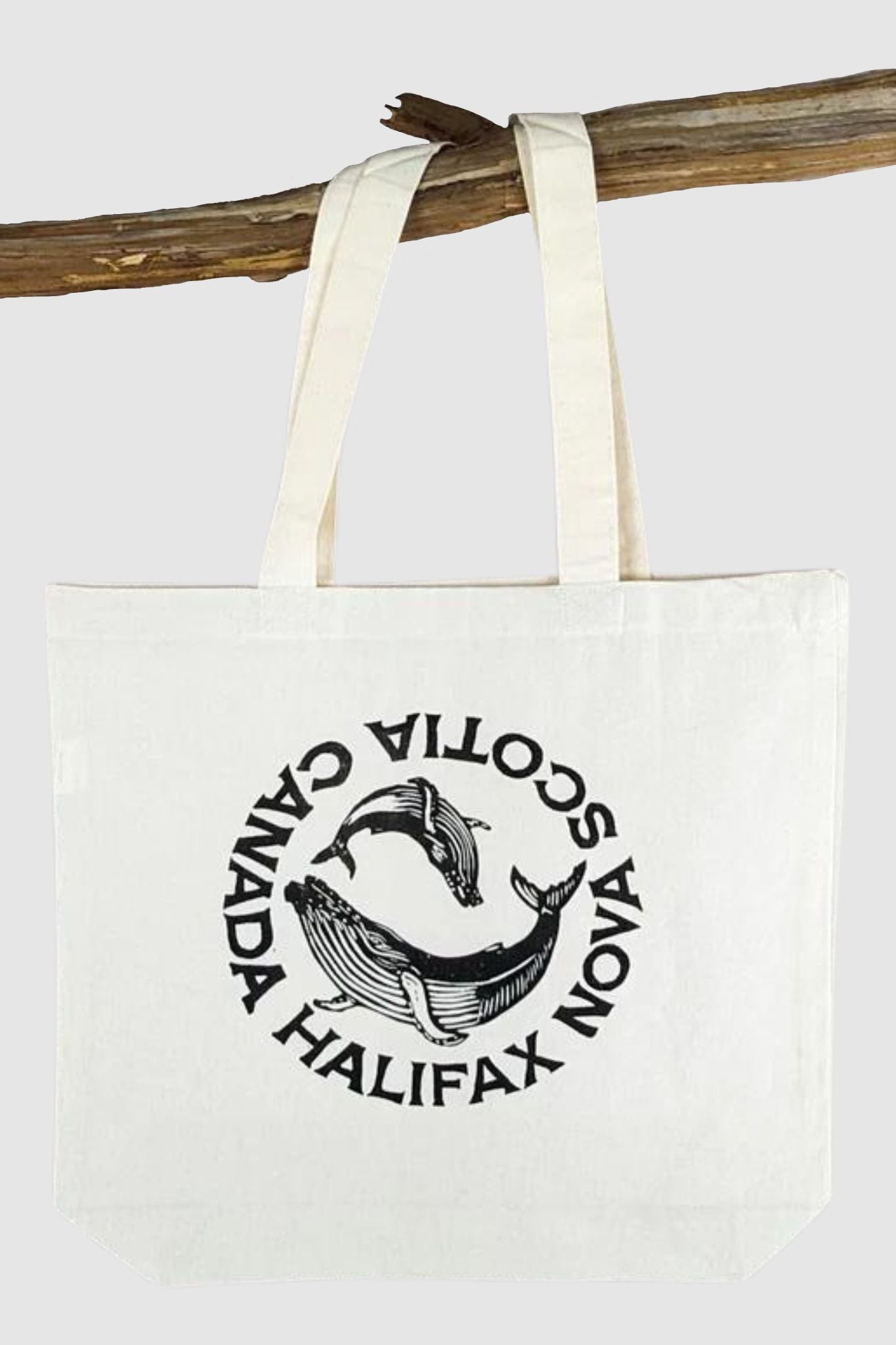 Halifax Humpback Whale Pair Tote Bag