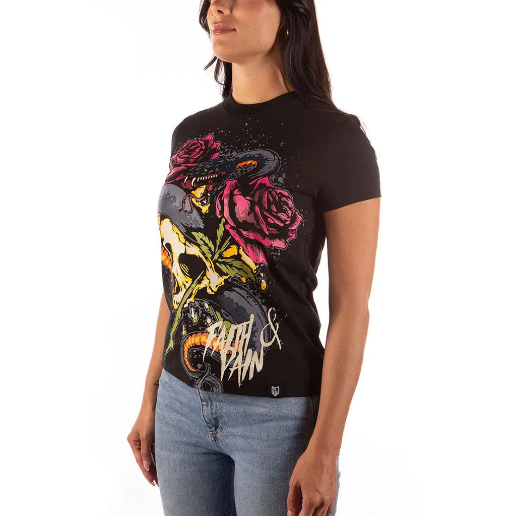Headrush Women's Faith and Pain Short Sleeved Shirt