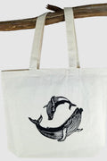Humpback Whale Pair Tote Bag