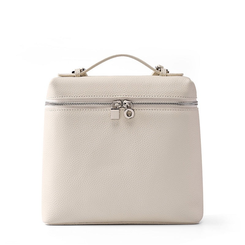 Exquisiter Luxus-Rucksack aus echtem Leder für Damen
