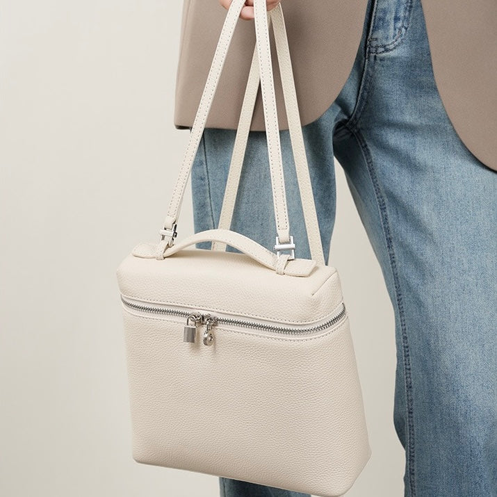 Exquisiter Luxus-Rucksack aus echtem Leder für Damen
