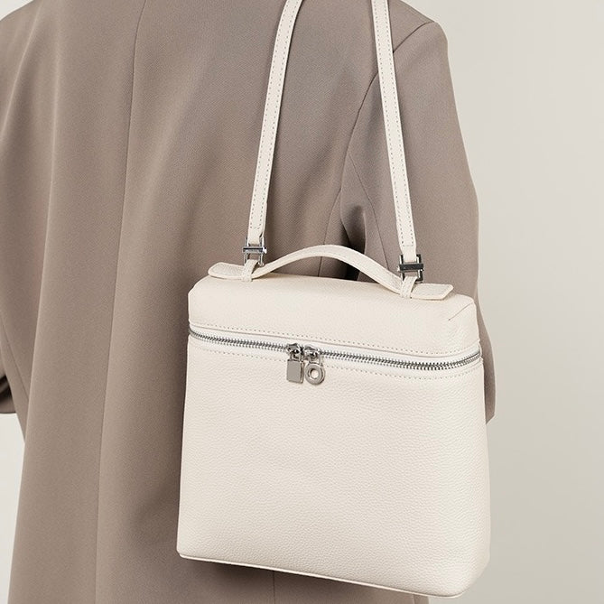 Exquisiter Luxus-Rucksack aus echtem Leder für Damen