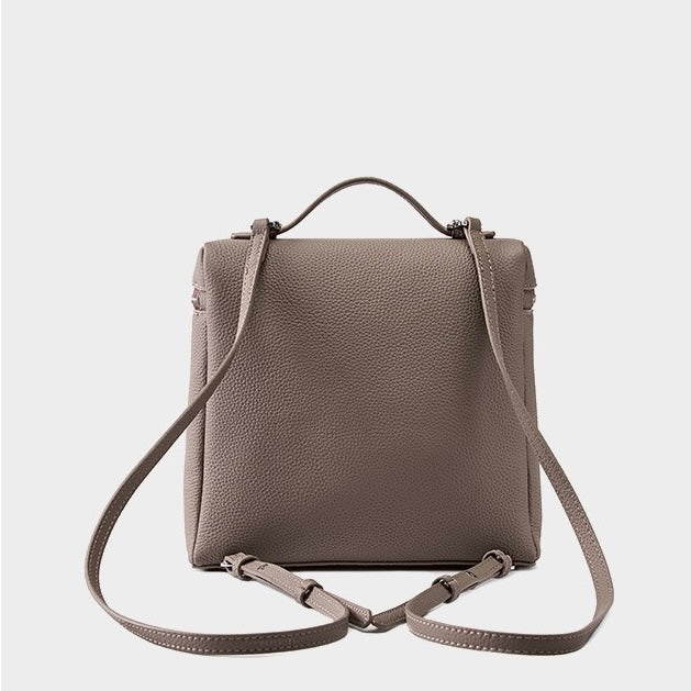 Exquisiter Luxus-Rucksack aus echtem Leder für Damen