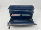 Petit Sac bandoulière avec porte carte détachable bleu marine | Kennedi