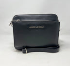 Petit Sac bandoulière avec porte-carte détachable, noir | Kennedi