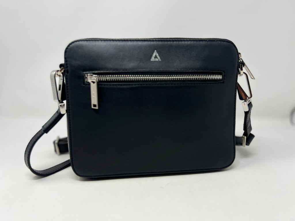 Petit Sac bandoulière avec porte-carte détachable, noir | Kennedi
