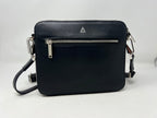 Petit Sac bandoulière avec porte-carte détachable, noir | Kennedi