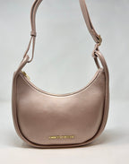 Sac à bandoulière rose platine - Sabrina