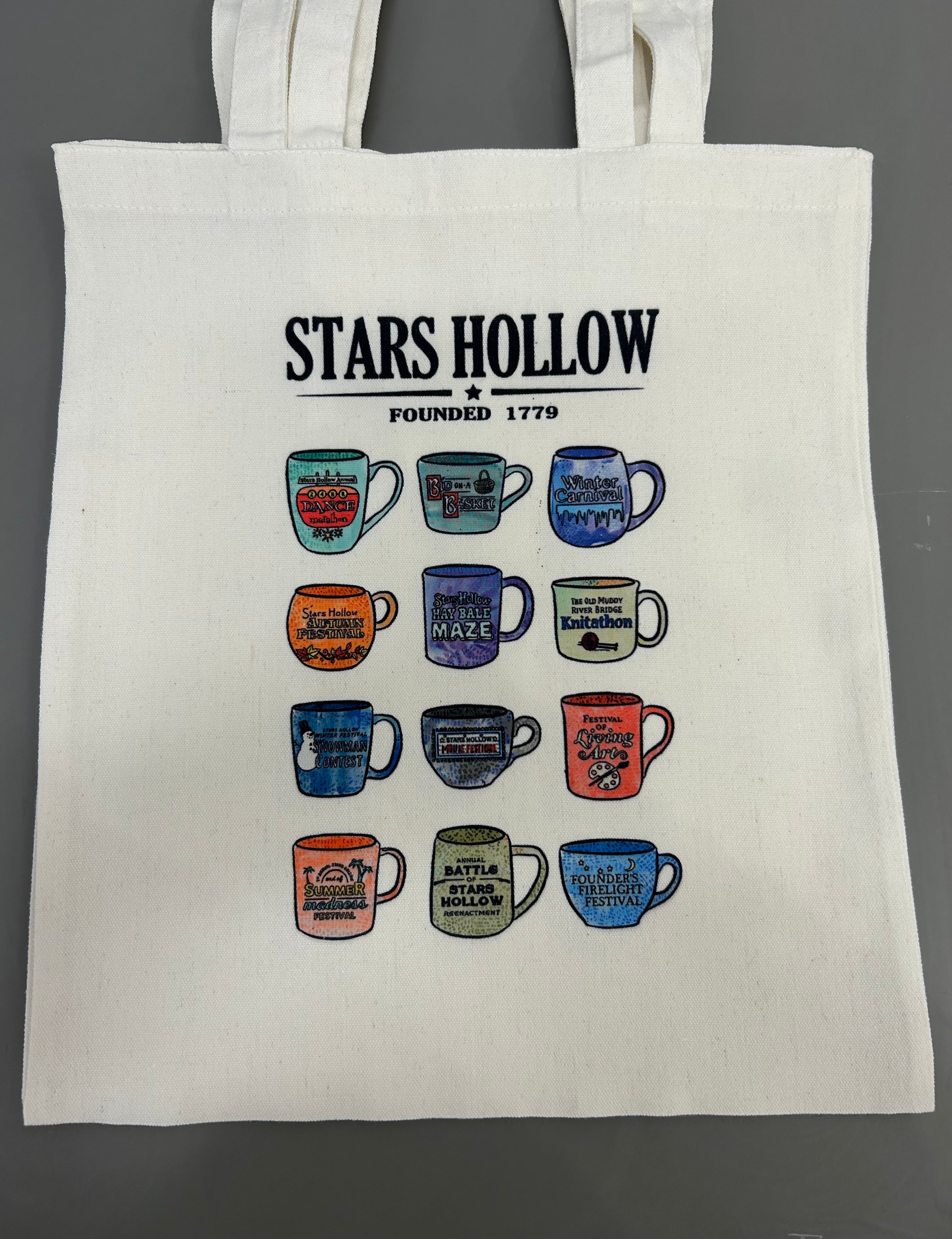 Stars Hollow Events Mugs Tote
