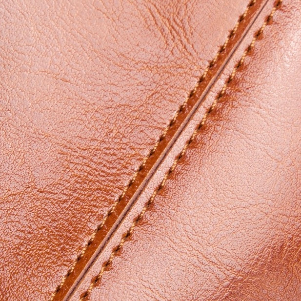 Womens Genuine Leather Large Tote Shoulder Bag  Daily Commuter Essential