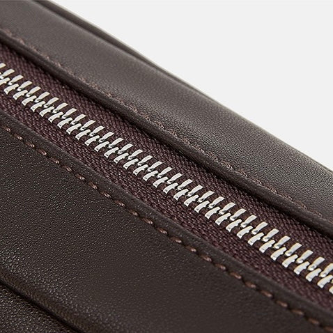Womens Genuine Leather Minimalist Soft Crossbody Shoulder Bag