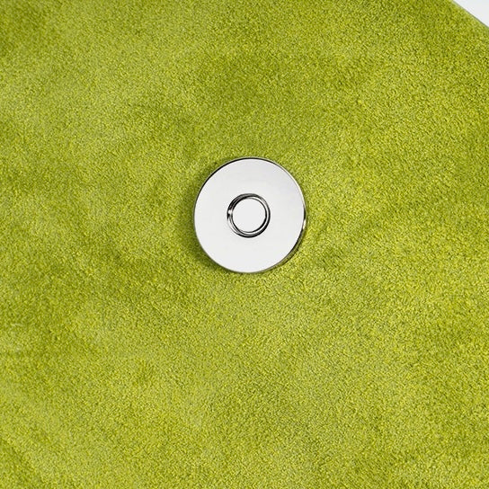 Damen-Umhängetasche aus mattiertem Echtleder in Colorblock-Optik