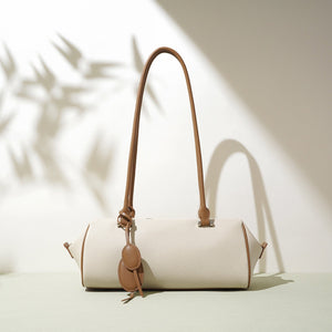 Women Genuine Leather Light Luxury Pendant Shoulder Handbag