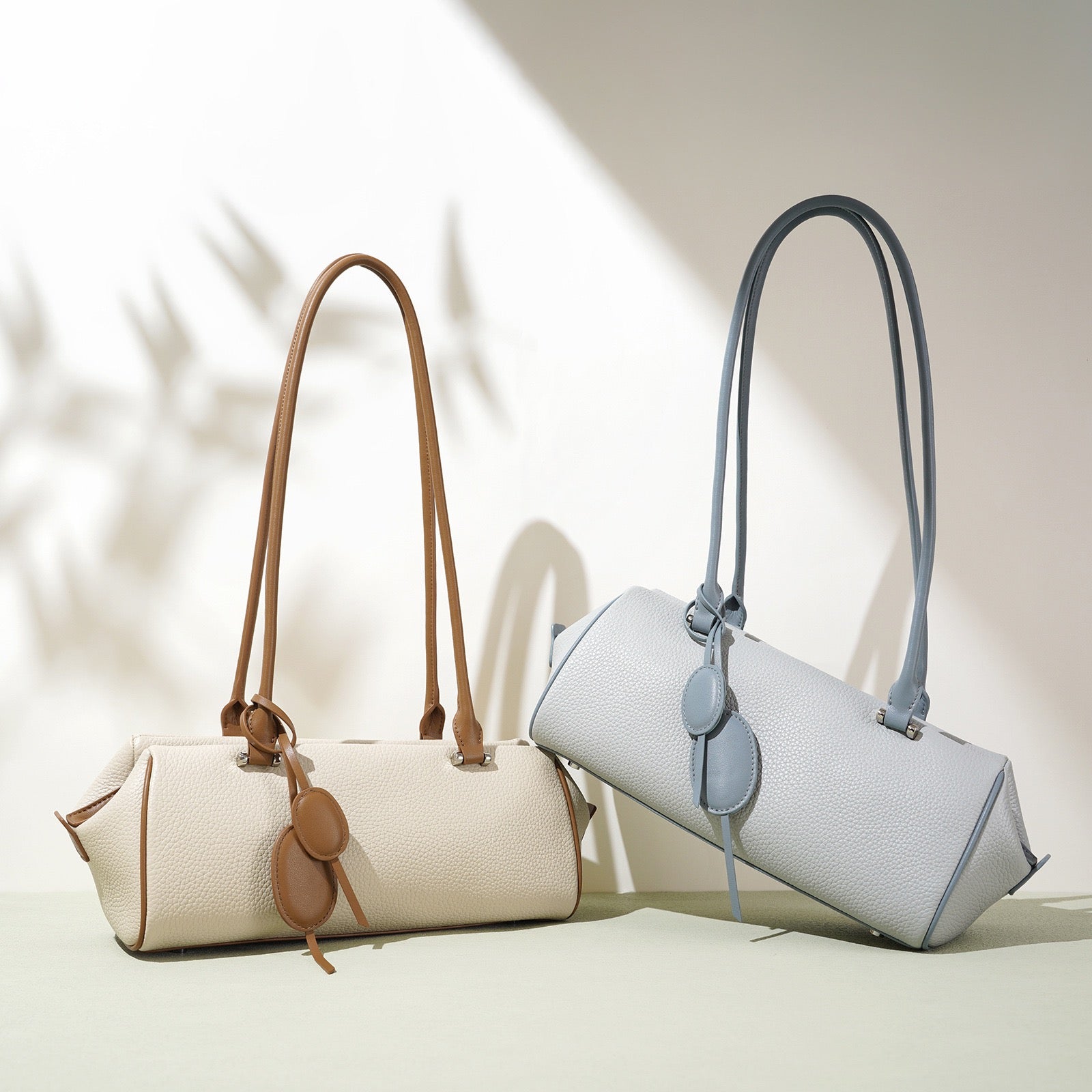 Women Genuine Leather Light Luxury Pendant Shoulder Handbag