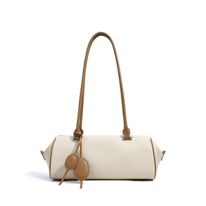 Women Genuine Leather Light Luxury Pendant Shoulder Handbag