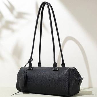 Women Genuine Leather Light Luxury Pendant Shoulder Handbag