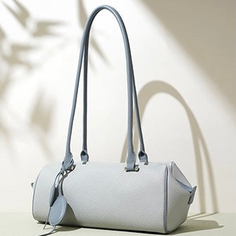Women Genuine Leather Light Luxury Pendant Shoulder Handbag