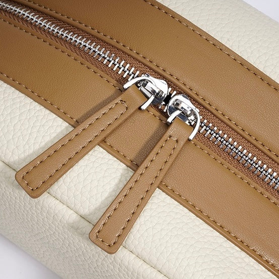 Women Genuine Leather Light Luxury Pendant Shoulder Handbag