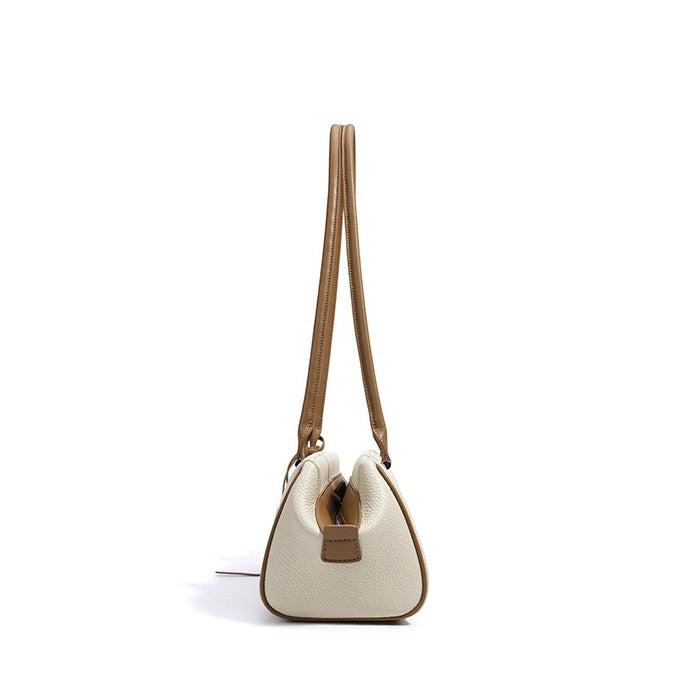 Women Genuine Leather Light Luxury Pendant Shoulder Handbag