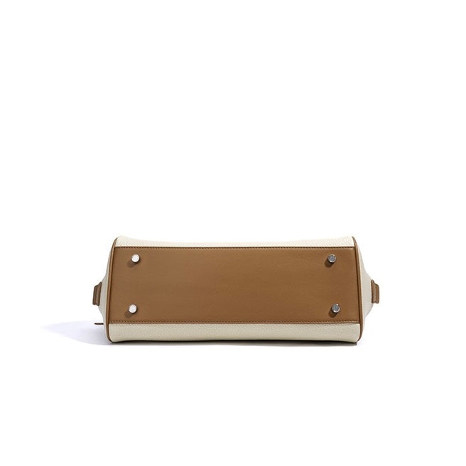 Women Genuine Leather Light Luxury Pendant Shoulder Handbag