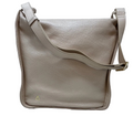 sac à main souple en bandoulière, champagne | Julie