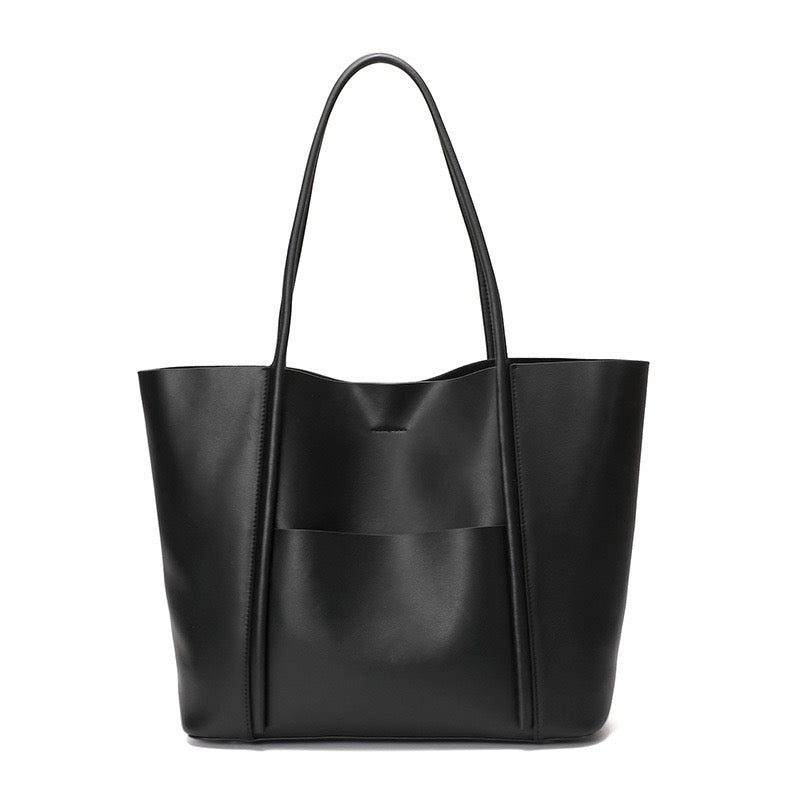 Womens Genuine Leather Summer Tote Bag