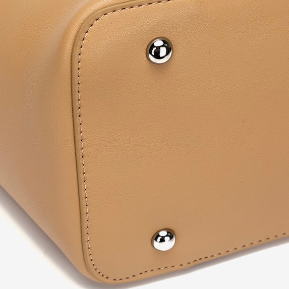 Womens Genuine Leather Summer Tote Bag