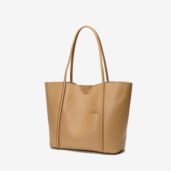 Womens Genuine Leather Summer Tote Bag