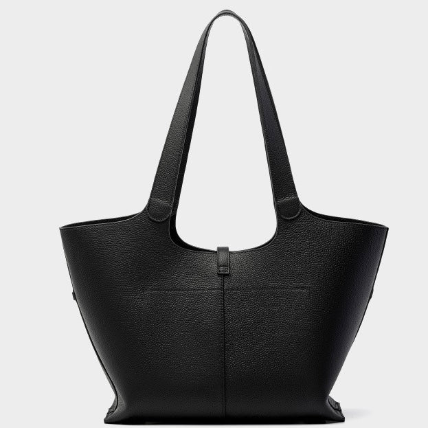 2025 New Womens Genuine Leather Large Capacity Commuter Tote Bag
