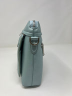 Petit sac à bandoulière bleu céleste, Brigitte